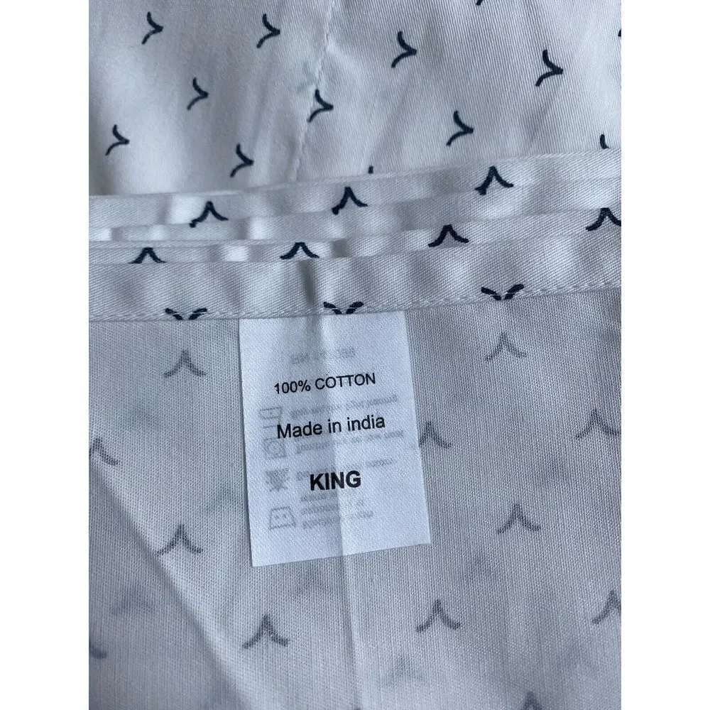 Simple V Design Bed Flat Top Sheet
